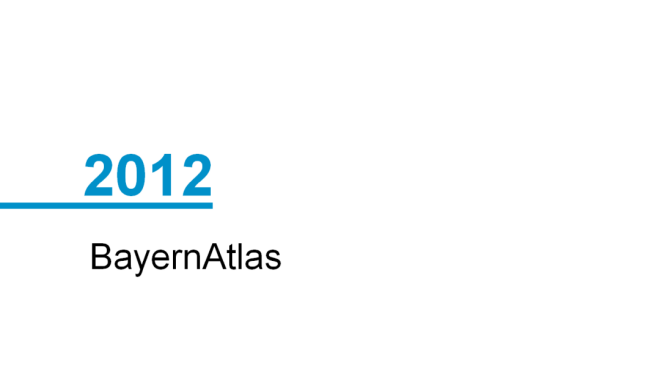 Jahr 2012; BayernAtlas